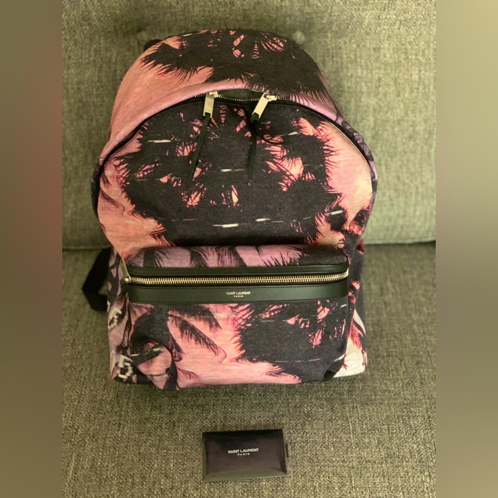 NWT Saint Laurent Bag City Backpack